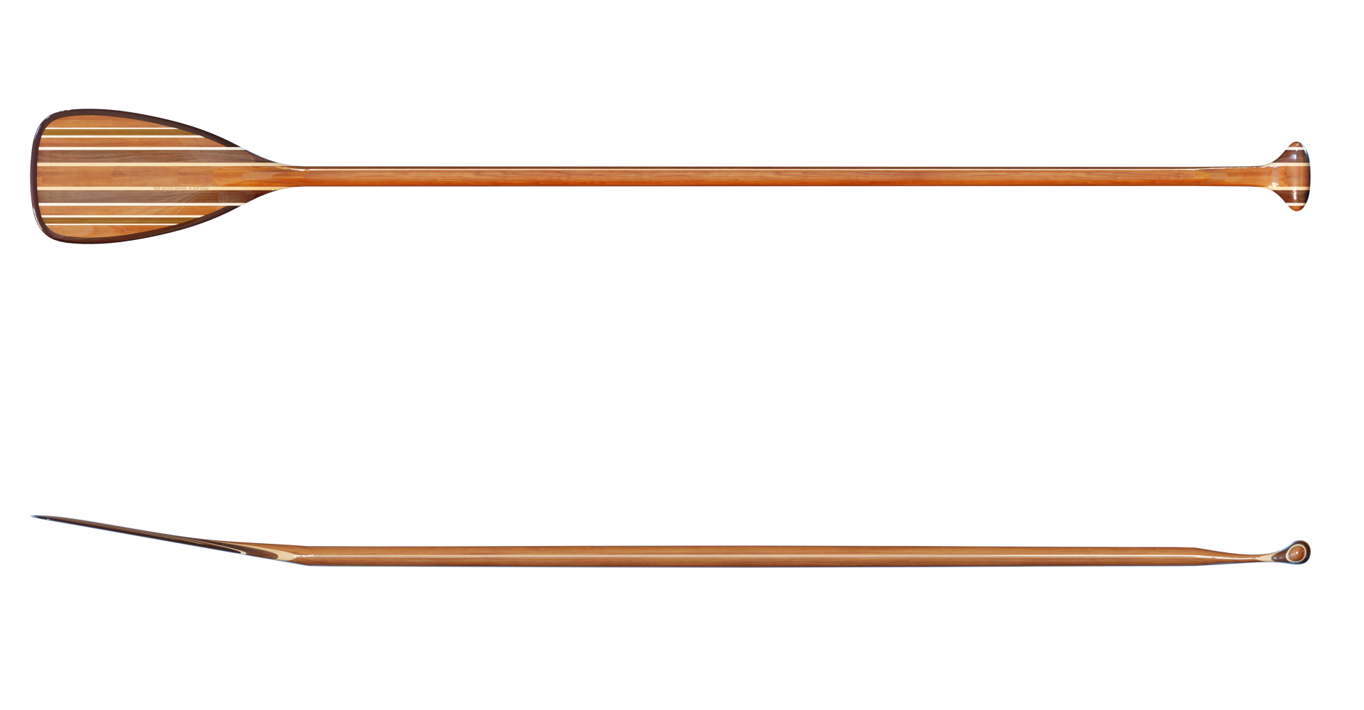 Wooden SUP paddle # SUPDrop