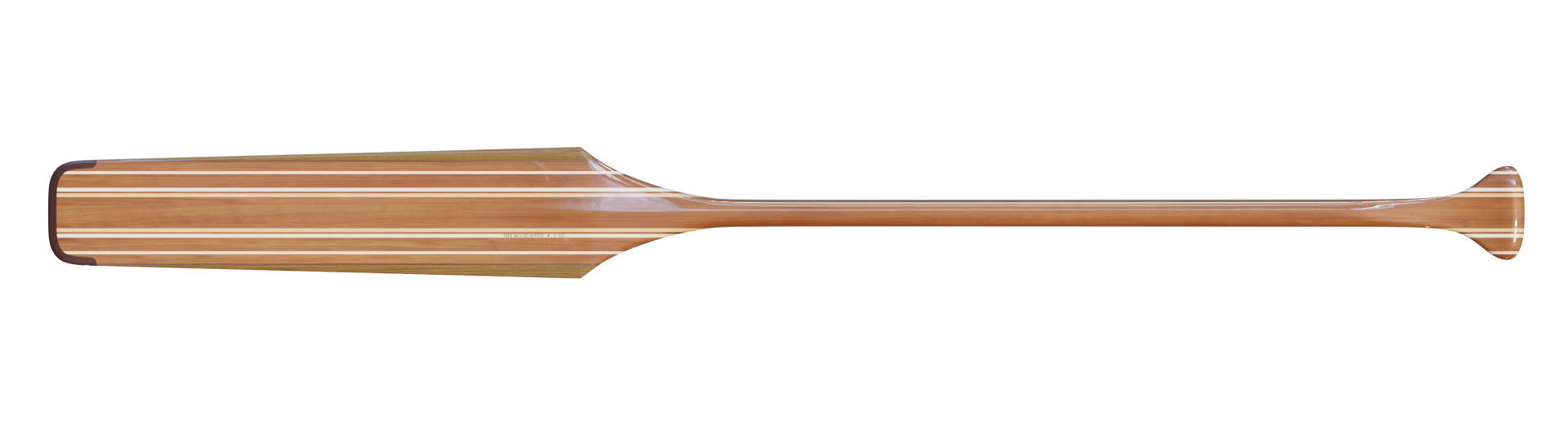 Pagaie en bois # Still Lake