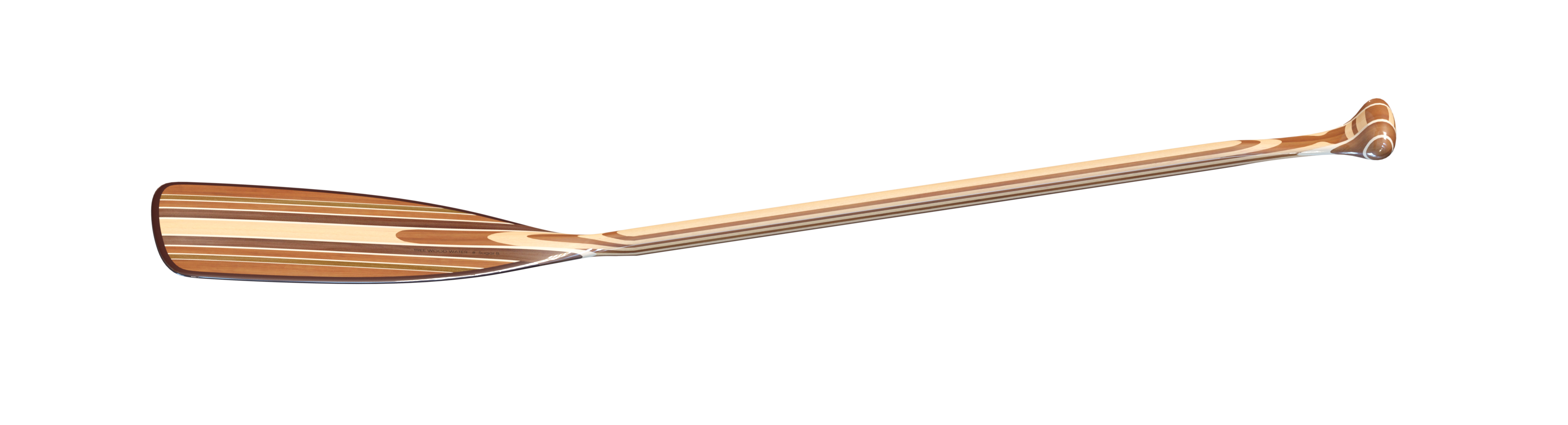 Canoe wooden paddle # Sugar B